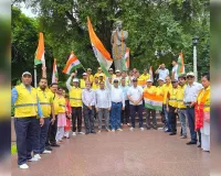 सिविल लाइंस से निकली भव्य मोटर साइकिल तिरंगा रैली, 