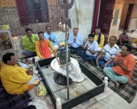 श्रावण शिवरात्रि पर रिहंदेश्वर महादेव का भव्य रुद्राभिषेक