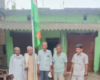 स्वतंत्रता दिवस पर  कोन  में कांग्रेसियों ने शहीदों और स्वतंत्रता सेनानियों को किया  नमन