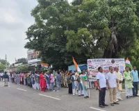 मां शांति आईटी संस्थान एवं एमएसडी लॉ कॉलेज में ध्वजारोहण व प्रभात फेरी का आयोजन।