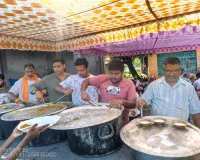 अखंड रामायण पाठ के समापन पर भव्य भंडारा, उमड़े श्रद्धालु