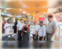 खाद्य सुरक्षा विभाग की छापेमारी, सात नमूने लिए