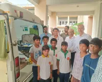 अटल आवासीय विद्यालय में स्वास्थ्य परीक्षण शिविर आयोजित, विद्यार्थियों के स्वास्थ्य की हुई जांच