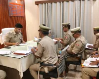 अपर पुलिस अधीक्षक  अध्यक्षता में थाना सुरियावां परिसर व थाना दुर्गागंज व  का संयुक्त रूप से किया गया समीक्षा गोष्ठी