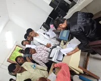 समग्र शिक्षा के समेकित शिक्षा अंतर्गत दिव्यांग बच्चों को उपकरण एवं उपस्कर लिएएलिम्को कानपुर के सहयोग कैंप का आयोजन