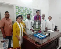 रालोद जिलाध्यक्ष ने नवनियुक्त प्रदेश अध्यक्ष ऐश्वर्य राज सिंह से की मुलाकात।