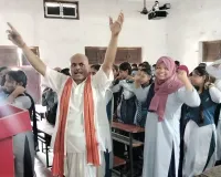 भाजपा नेता चन्द्रमणि पाण्डेय सुदामा के नेतृत्व में 25 दिनों तक चले युवा संवाद का भाजपा जिलाध्यक्ष ने किया समापन
