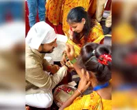 10 हजार से अधिक बहनों से समाजसेवी मनीष मिश्रा ने बंधाया रक्षाबंधन