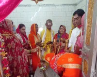 सावन भर चलने वाले रुद्राभिषेक पूजन का पूर्णिमा पर हुआ समापन