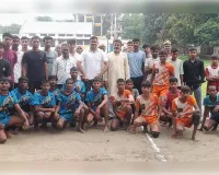 राष्ट्रीय खेल दिवस पर खिलाड़ियों ने दिखाई प्रतिभा