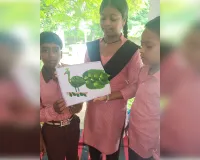 बस्ते से छुट्टी, सीखने की नई राह: ‘नो बैग डे’ में खेल, कला और प्रकृति से जुड़ रहे नौनिहाल