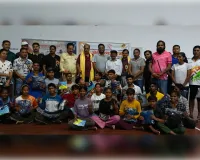 मेजर ध्यानचंद खेल दिवस के अवसर पर एथलेटिक्स प्रतियोगिता सम्पन्न