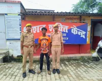हण्डिया पुलिस  द्वारा 01 वांछित अभियुक्त गिरफ्तार।