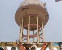 फ्लोरोसिस प्रभावित  क्षेत्रों में  जल जीवन मिशन की हर घर नल योजना फ्लाप, ग्रामीणों ने किया जोरदार प्रदर्शन