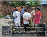 उप  जिलाधिकारी ने निर्माण कार्य मे  गुणवत्ताविहीन  पाये जाने पर कार्य रुकवाया , ठेकेदार को नोटिस जारी करने के निर्देश
