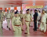 मुख्यमंत्री के आगमन से पूर्व एडीजी ने परखी सुरक्षा व्यवस्था 