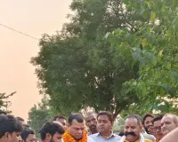पंडित अटल बिहारी वाजपेयी स्मृति द्वार का विधायक सुरेश पासी ने किया उद्घाटन
