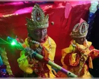 सजेती थाना क्षेत्र में 100 साल पुरानी राधा क्रष्ण की मूर्ति चोरी