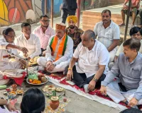 ₹1.93 करोड़ से बदलेगी हनुमान पार्क की सूरत, मानवेंद्र सिंह और अनिल दीक्षित ने किया शिलान्यास