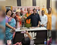 पगड़ी-तिलक और तलवार से गुंजन शर्मा का भव्य अभिनंदन