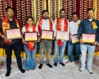 15 दिवसीय रामलीला का भव्य समापन, पत्रकारों को किया सम्मानित
