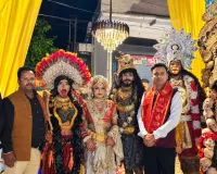 सितारगंज में धूमधाम से निकली महर्षि वाल्मीकि जी की भव्य शोभायात्रा