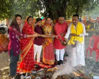 महानवमी पर मां सिंहेश्वरी देवी के दरबार में सपरिवार पहुंचे नितेश पाण्डेय, लोककल्याण की कामना के साथ की पूजा-अर्चना