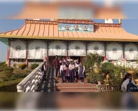 बिस्कोहर के कॉलेज ऑफ एक्सीलेंस के 74 विद्यार्थी लुंबिनी के लिए शैक्षिक भ्रमण पर रवाना हुए