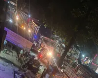 जाजमऊ पुल के डायवर्जन से संकरे रास्तों पर बढ़ा भारी वाहनों का दबाव