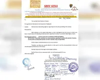 विभिन्न आपराधिक गतिविधियों पर अंकुश लगाने की मांग, शिवसेना ने मुख्यमंत्री को सौंपा ज्ञापन