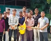 गांधी-शास्त्री जयंती पर बच्चों ने लिया स्वच्छता का संकल्प
