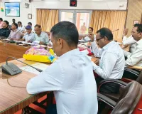 मंडलायुक्त ने सीएम डैशबोर्ड एवं शासन की प्राथमिकता वाली योजनाओं की समीक्षा की