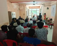 दुर्गा पूजा से पहले हर्रैया में पुलिस अलर्ट, प्रतिमा आयोजकों के साथ हुई पीस कमेटी बैठक