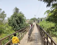 चंद्रुआर-धरासड़ी में जर्जर पुल से आवागमन जोखिम भरा,  एन सी एल प्रबंधन से मरम्मत की मांग