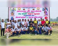 डॉक्टर्स इलेवन ने पंचायत सचिव इलेवन को 4 विकेट से हराया