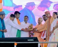 बलरामपुर को 803 करोड़ की सौगात, 78 विकास परियोजनाओं का लोकार्पण-शिलान्यास