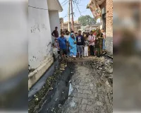 मोहम्मदाबाद में माता मंदिर जाने वाला रास्ता बदहाल, नवरात्रि में श्रद्धालु परेशान