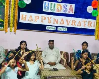 नवरात्रि पर्व पर  डांडिया नृत्य प्रतियोगिता