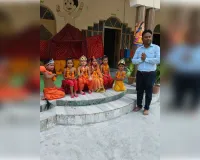 एसआरकेडी पब्लिक स्कूल में धूमधाम से मनाया गया दशहरा और नवरात्रि पर्व