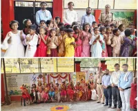 जेपीएस किड्स प्ले पब्लिक स्कूल में मनाया गया नवरात्रि का पावन पर्व