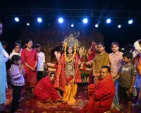 बजरंग दल कमेटी के द्वारा किया गया भव्य देवी जागरण