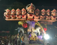 मीरजापुर में रावण दहन नहीं, प्रभु श्रीराम करते हैं रावण का सिर कलम
