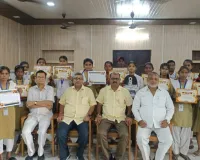 हिंदी प्रश्नोत्तरी प्रतियोगिता में विद्यार्थियों ने दिखाया उत्साह