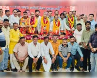 टूण्डला के चार भाजपा नेताओं को मिली विधानसभा प्रभारी की जिम्मेदारी, आरजे सिटी प्लाजा में हुआ स्वागत-सम्मान