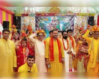 मंगल कलश एवं रथ यात्रा के साथ श्रीमद्भागवत कथा का शुभारंभ, उमड़ी श्रद्धालुओं की भीड़ 