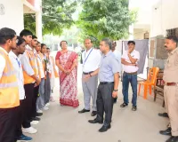 उत्तर प्रदेश अधीनस्थ सेवा चयन आयोग, द्वारा आयोजित प्रारम्भिक अर्हता परीक्षा कै लिए बनाये गये परीक्षा केन्द्रों का किया गया निरीक्षण, दिए आवश्यक निर्देश