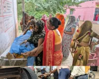 अवैध पत्थर भरे ट्रैक्टर से दबकर महिला की मौत