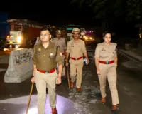 सोनभद्र में एसपी के नेतृत्व में चला सघन चेकिंग अभियान