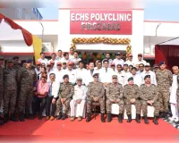 ईसीएचएस पॉलीक्लिनिक फिरोजाबाद के नवनिर्मित भवन का उद्घाटन