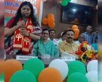 राज्यसभा सांसद श्रुति  गंगवार के प्रथम आगमन पर भदपुरा में हुआ जोरदार स्वागत 